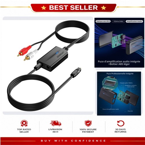 Convertisseur dac audio 192 - convertisseur,