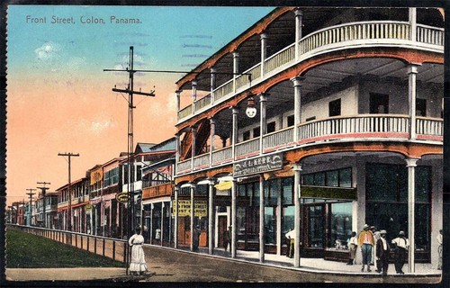 Panama 1915 carte - panama,