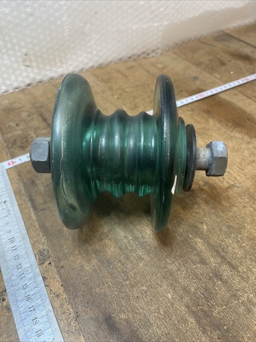 Antique edf glass electrical - edf,
