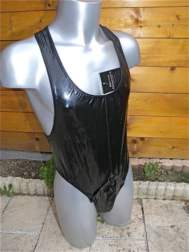 Body ouvert vynile noir - body,