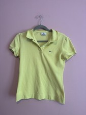 Polo Lacoste femme jaune