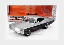 1:24 JADA Chevrolet Impala Ss Coupe 1967 Silver Black JADA35217