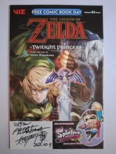The Legend of Zelda Twilight Princess FCBD 2020 ~ SIGNED by Akira Himekawa 
