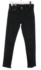 Levi's Lot 511 Premium Big E Hommes Jeans W29/L32 Noir Slim Fit Zip Fly Stretch