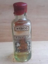 RARE Cognac Cognac HENNESSY HENCO Fine Champagne Miniature Minion Bottle