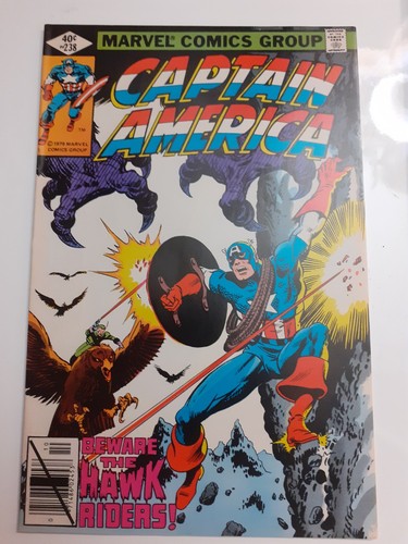 Captain america 238 marvel - america,