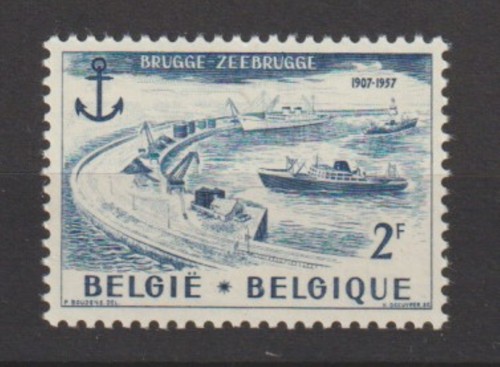 Belgium 1957 cob 1019 - 1957,