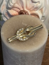 Broche Vintage Dorée Et