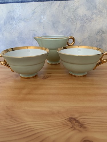 Lot 2tasses thé en - à,