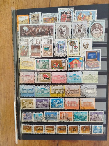 Timbres hongrie lot - 45,