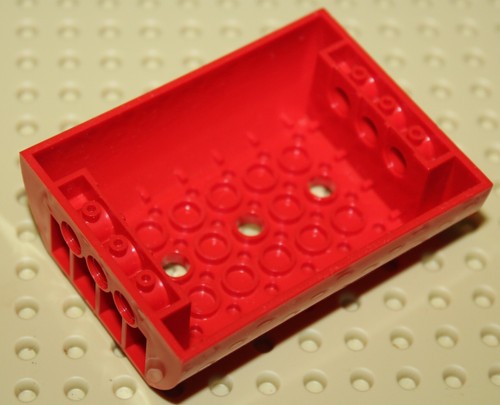 Lego train red slope - lego,