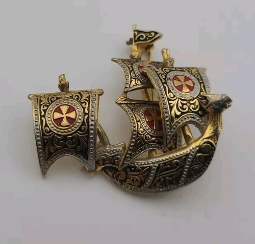 Bijoux vintage broche - broche, or