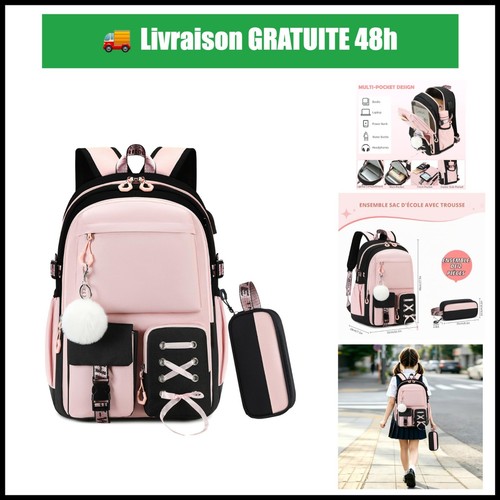 Cartable fille primaire - cartable,