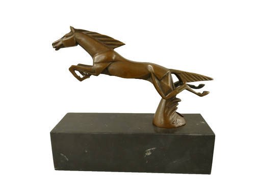Sculpture bronze mascott de - sculpture,