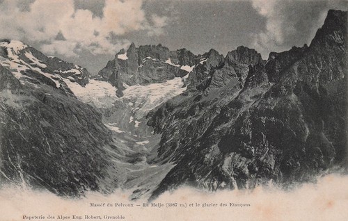 Massif pelvoux la meije - pelvoux,