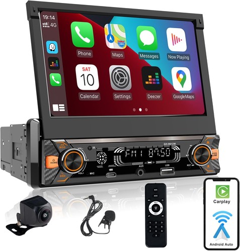 Car stereo radio fold - 7",