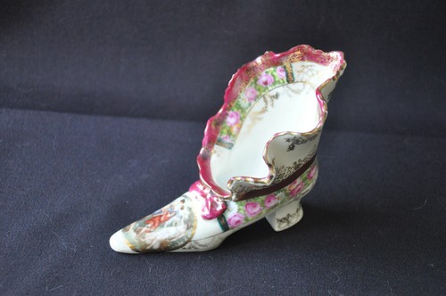 Chaussure porcelaine saxe - chaussure,