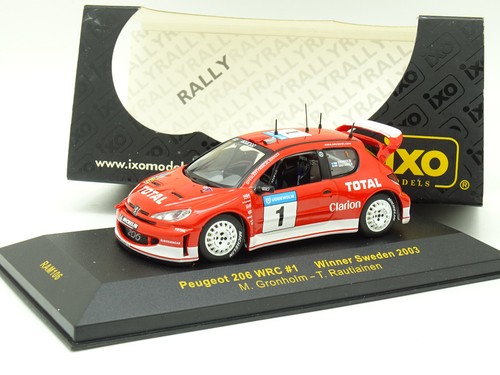 Ixo peugeot 206 - 1/43, wrc