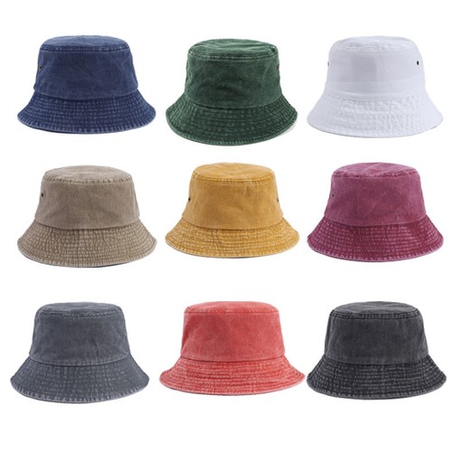 Chapeau bob coton délavé - chapeau, en