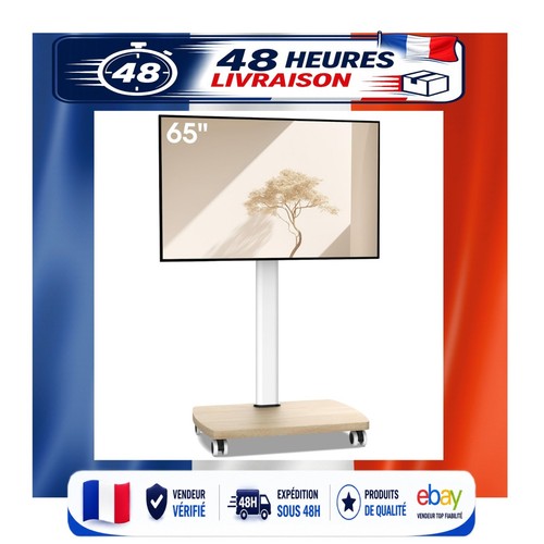 Support sur pied à - tv,