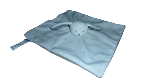 Doudou lapin plat blanc - ,