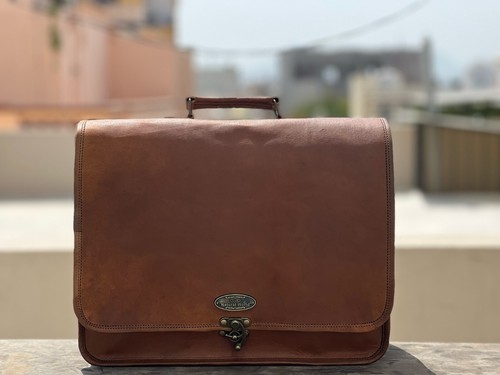 Sac messager vintage cuir - sac, 16