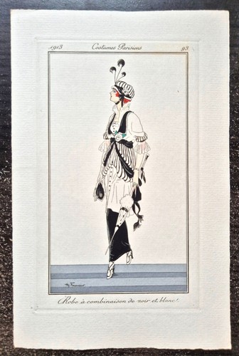 Henry fournier pochoir mode - henry,