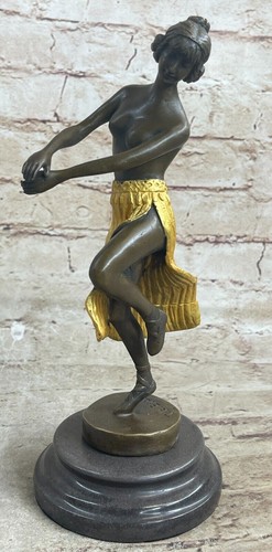 Western art déco bronze - western, jeune