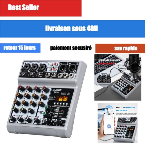 Bomge table mixage - de, audio
