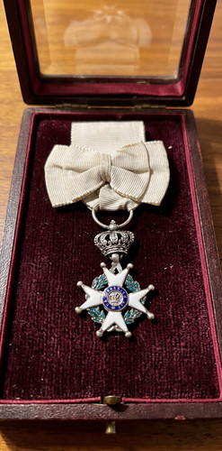 Ruban blanc médaille lys - blanc,