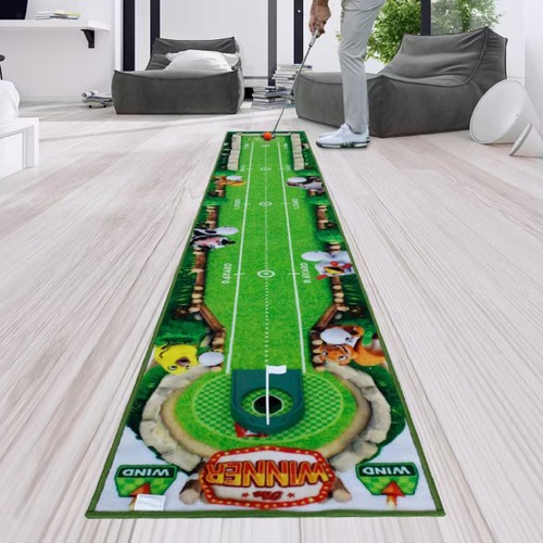 Tapis golf portable pour - tapis,