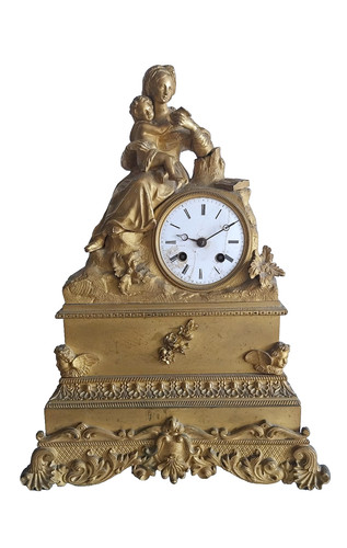 Pendule figurative française