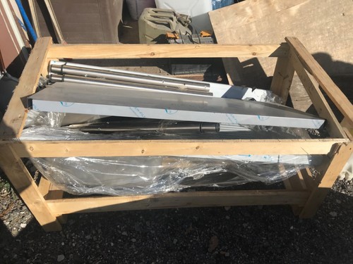 Evier avec etagere inox - evier,