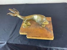 Antique door knocker, dolphin