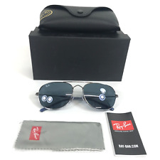 Ray-Ban Sunglasses Bain Bridge RB3735 004/R5 Gunmetal Aviator Frames Blue Lenses