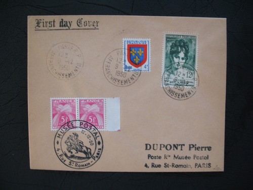 Fdc 1950 875 - n°, madame