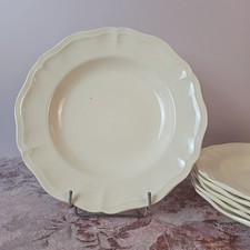 Assiettes Creuses Ivoire