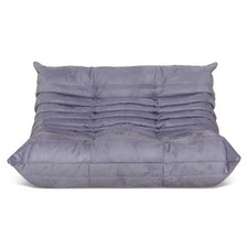 Ligne Roset Togo Tissu Canapé Deux Places Gris Denver 391