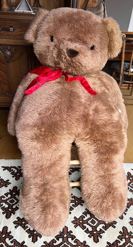 Grand ours brun peluche - grand,
