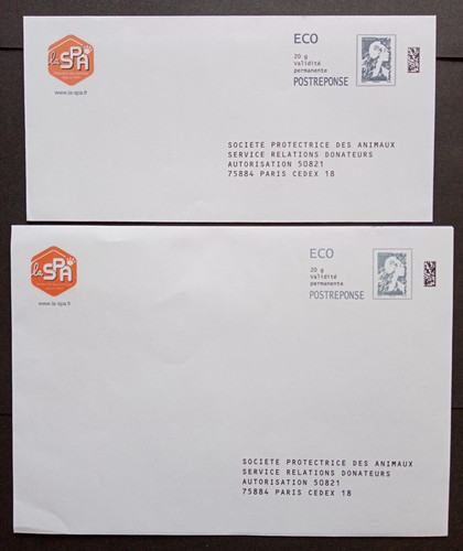 France enveloppes entiers - france,