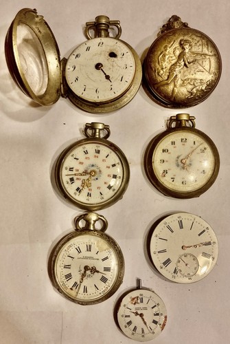 Lot montres goussets - 7,