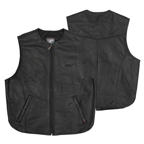 Gilet cuir vachette classic - gilet,