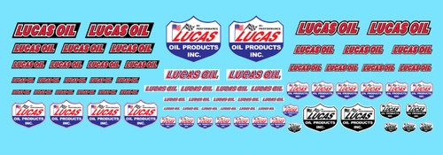 Decalcomanie decals lucas oil - decals,