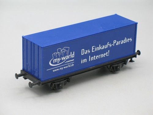 Wagon plat conteneur world - plat, my-world