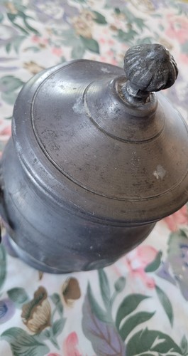 Ancien grans pot etain - ancien,