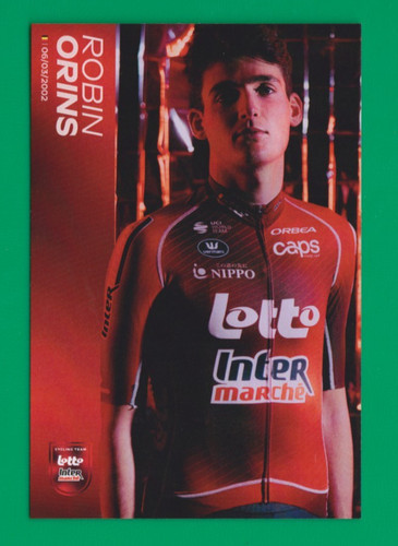 Cyclisme carte cycliste robin - carte,