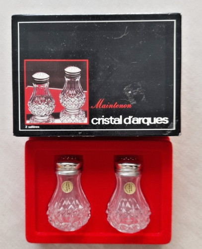 Cristal arques 2 salières - 2,
