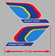 2 x Peugeot Talbot 205 Sport GTI 5cm STICKER STICKER CAR PA376