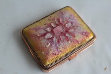 Poudrier émaux de Limoges