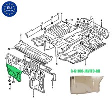 RH & LH Paire de Panneaux de